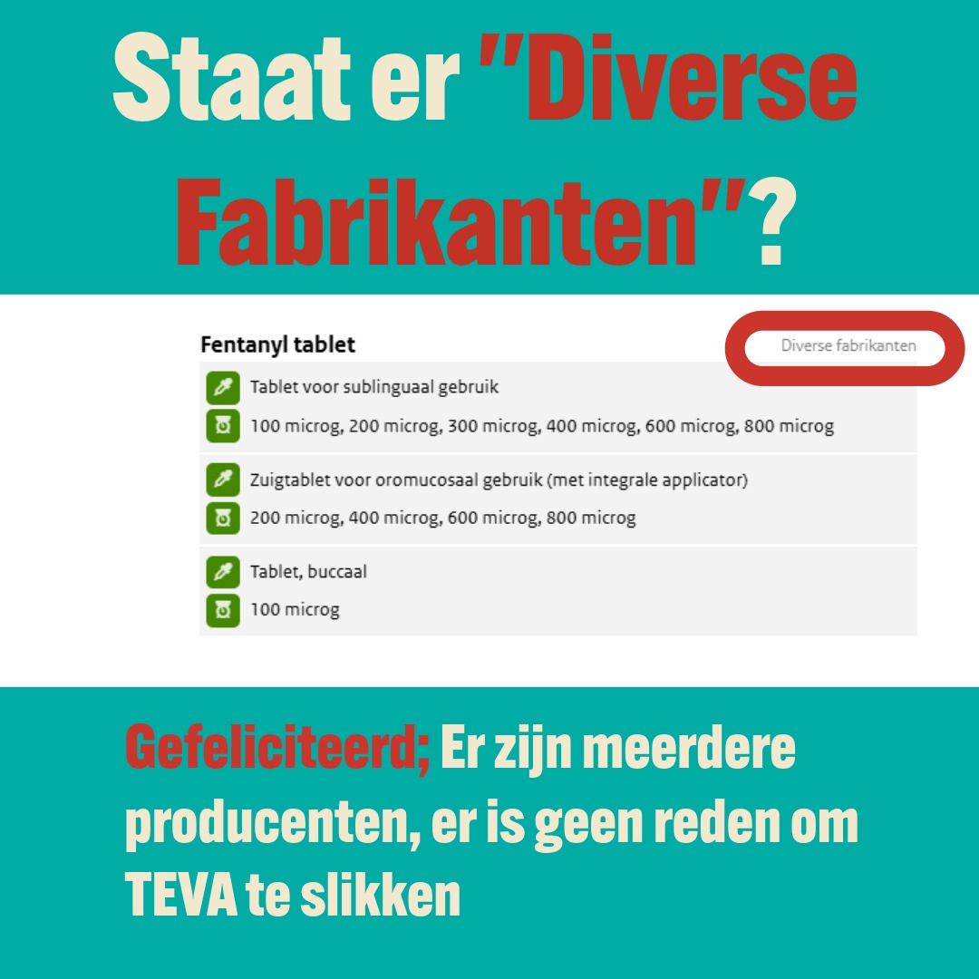 F*CK HET PREFERENTIEBELEID EN TEVA PHARMACEUTICALS 3/6